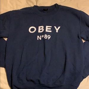 OBEY crew neck sweatshirt
